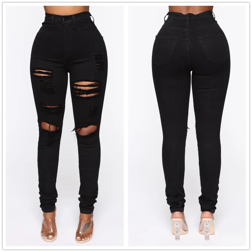 Black Ripped Jeans