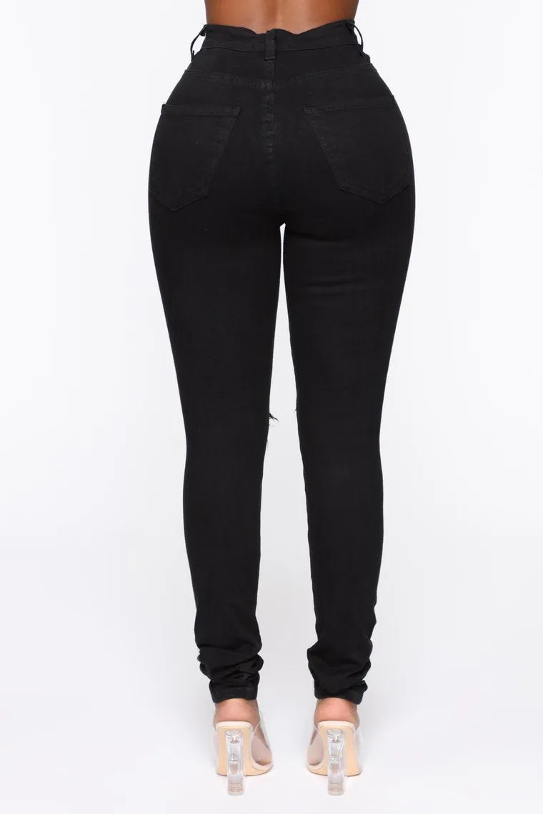 Black Ripped Jeans