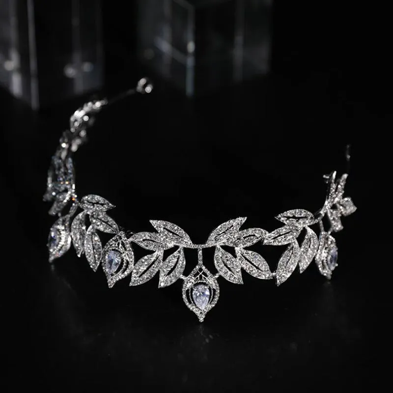 Bridal Crown Rhinestone Headwear Shiny Wedding Jewelry Bridal Accessories, ORN07