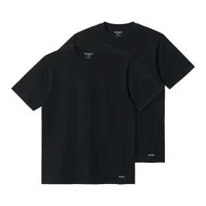 Carhartt WIP Standard Crew Neck T-Shirt Black (2Pack)