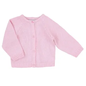 Essentials Knits Cardigan - Pink