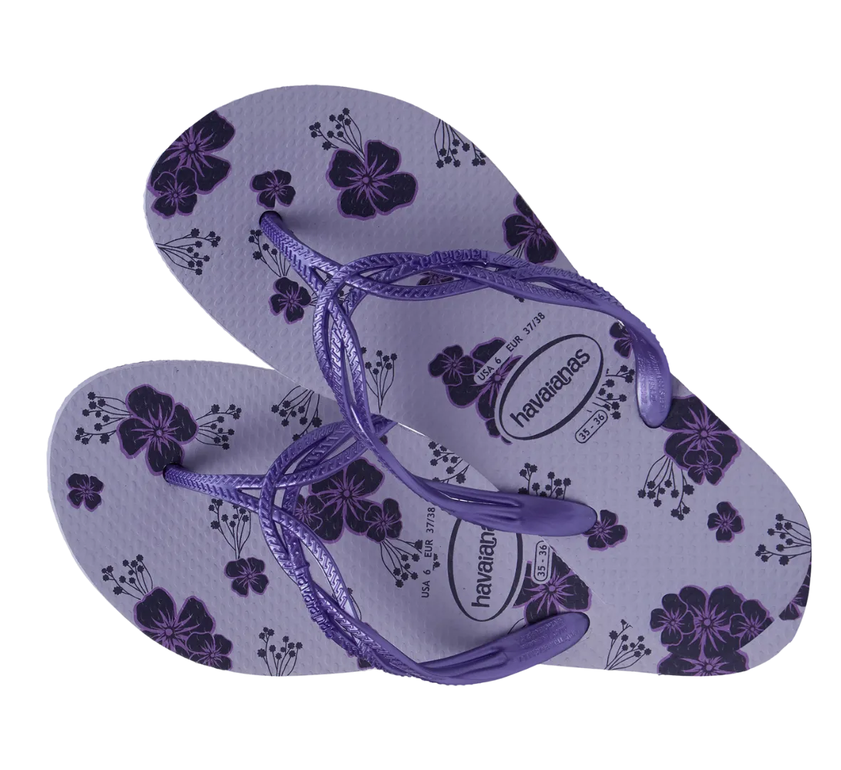 Flash Sweet Flores Flip Flops
