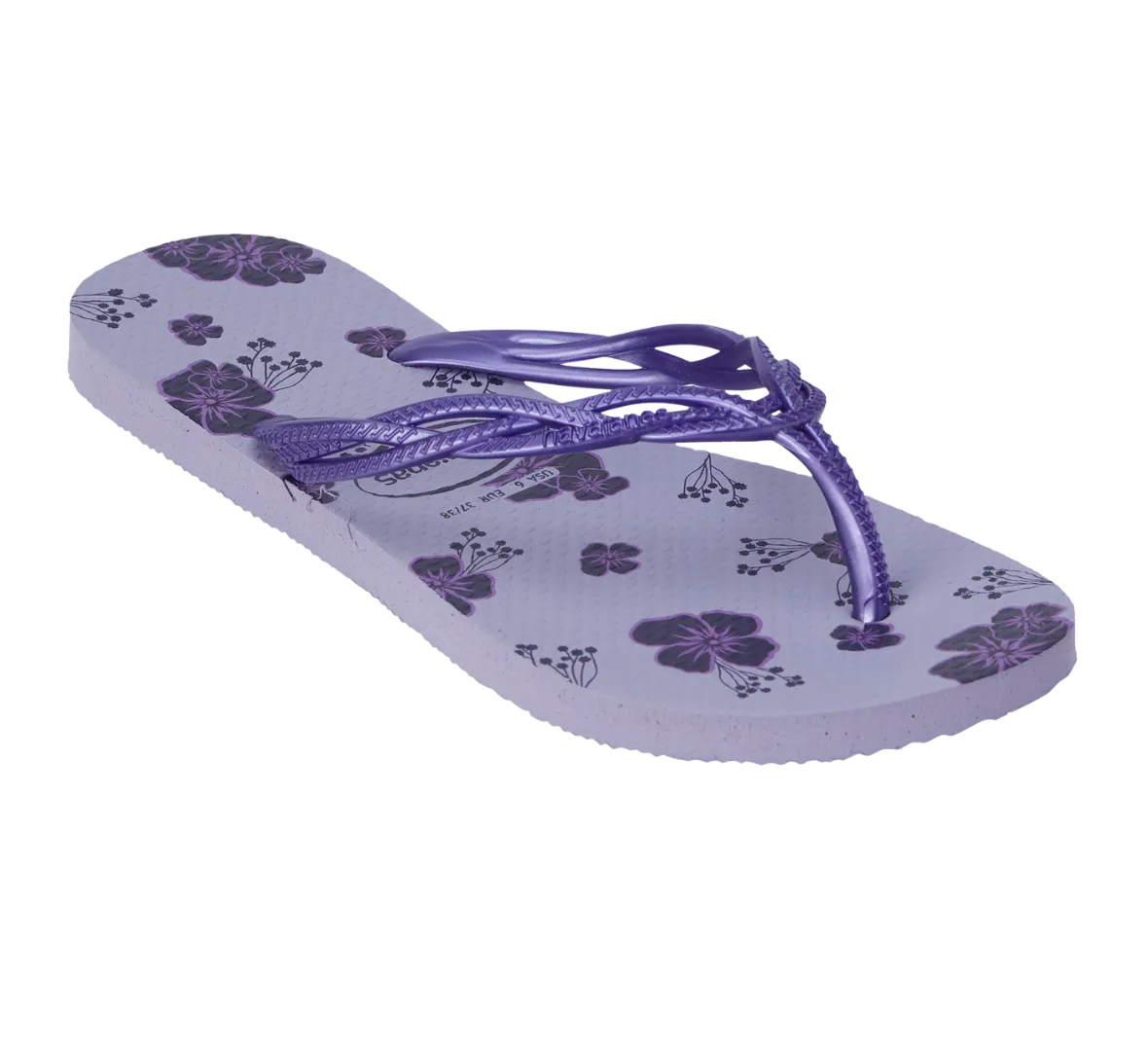Flash Sweet Flores Flip Flops