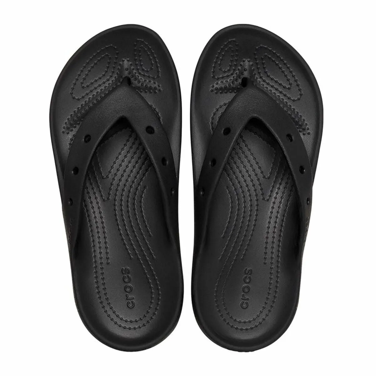 Flip Flops for Children Crocs Flip v2 Black