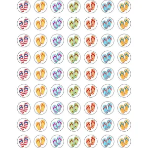 FLIP FLOPS MINI STICKERS