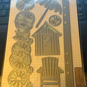 fruity summer essentials die50 set by Elizabeth Crafts