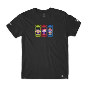 Girl x Sanrio Youth Kawaii Arcade S/S Tee - Black