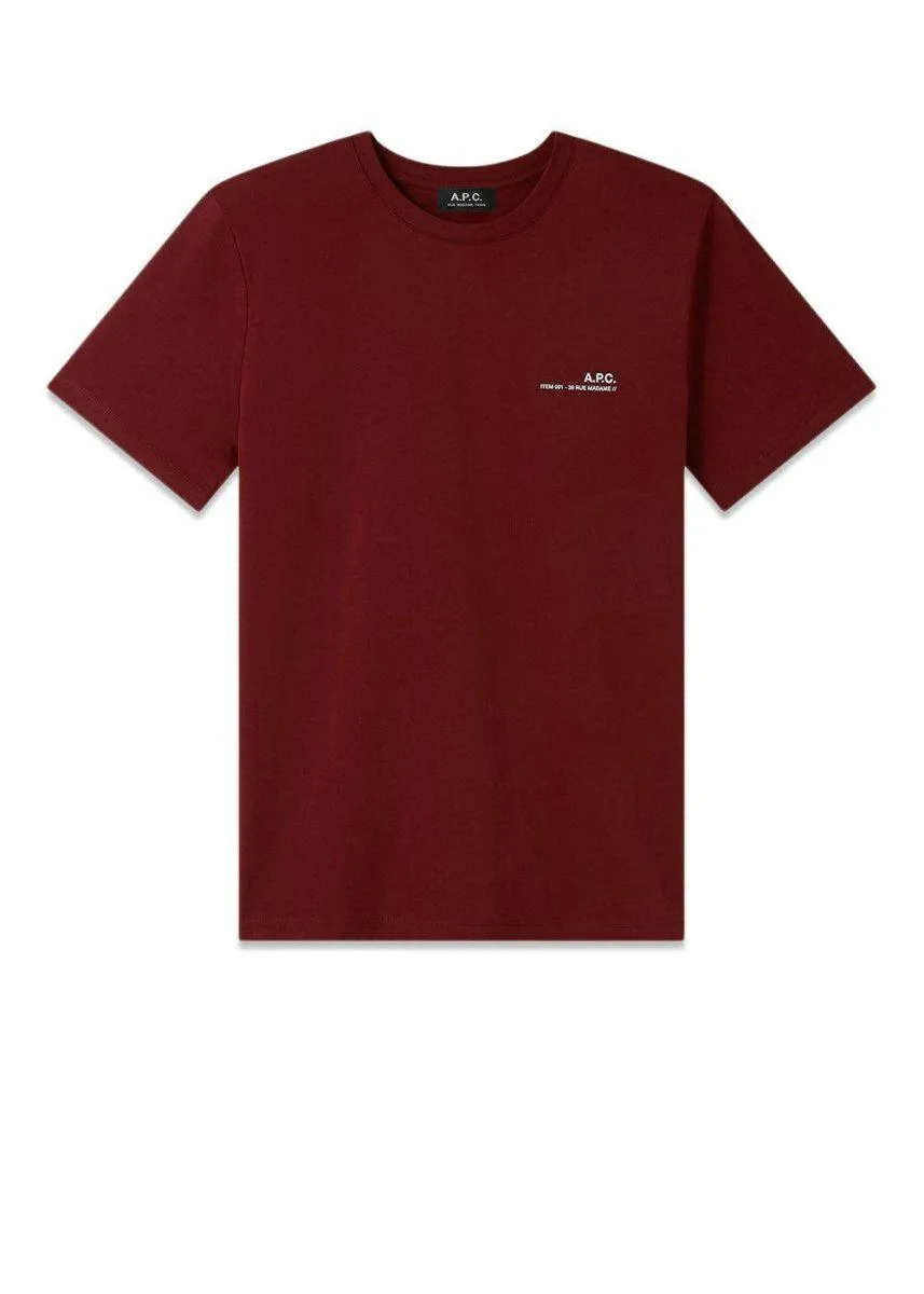 Item T-shirt - Rouge