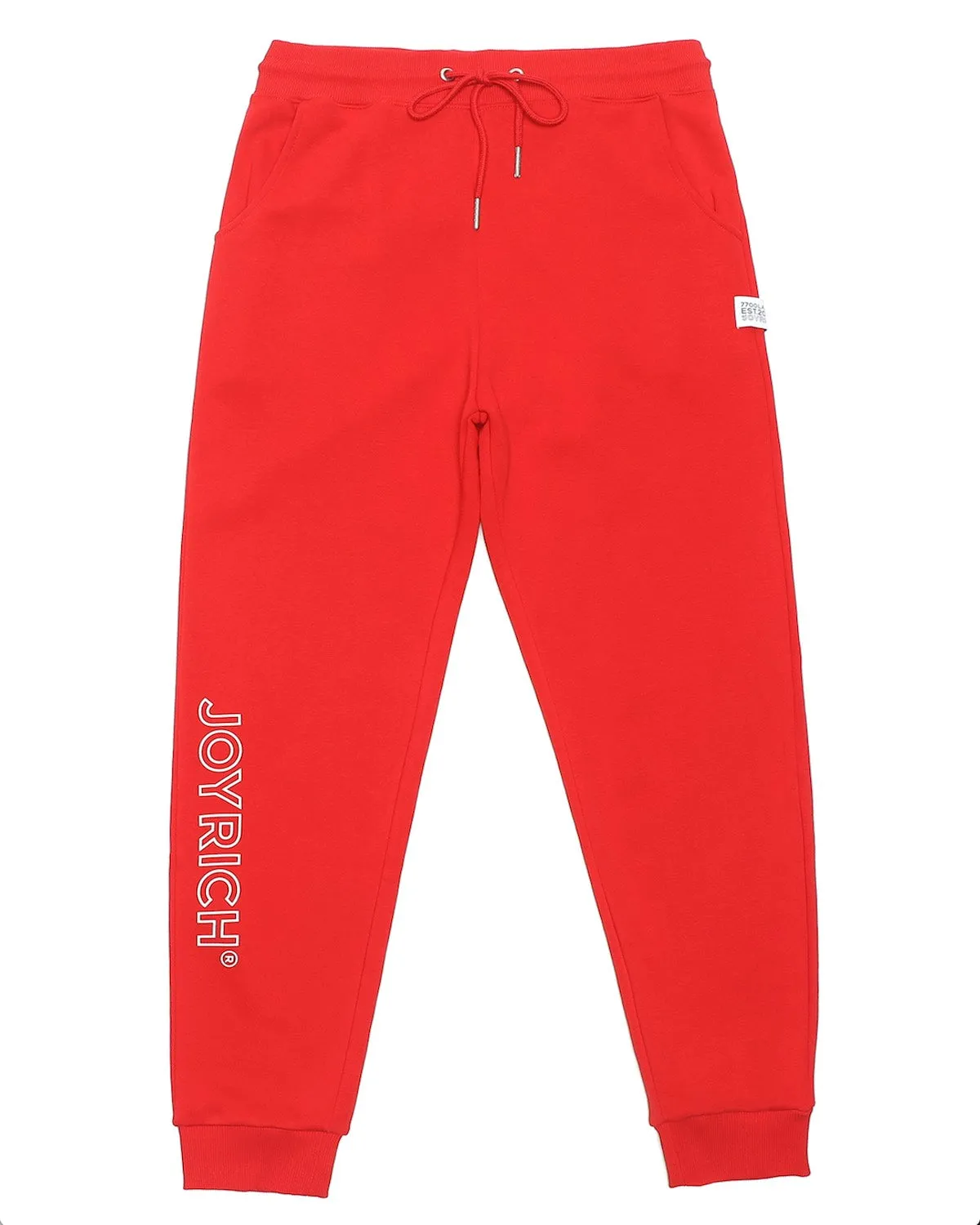 Joyrich Logo Sweat Pants / Red
