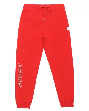 Joyrich Logo Sweat Pants / Red