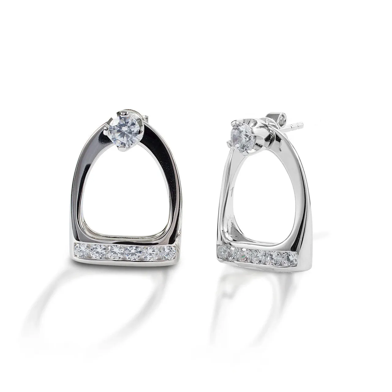 Kelly Herd Stud Earrings & Large English Stirrup Jackets