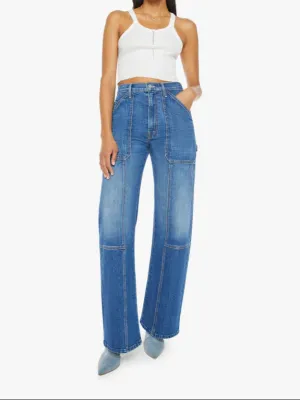 MOTHER DENIM THE LASSO UTILITY SNEAK