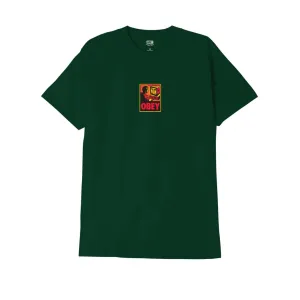 Obey Computer Tee - Good Green