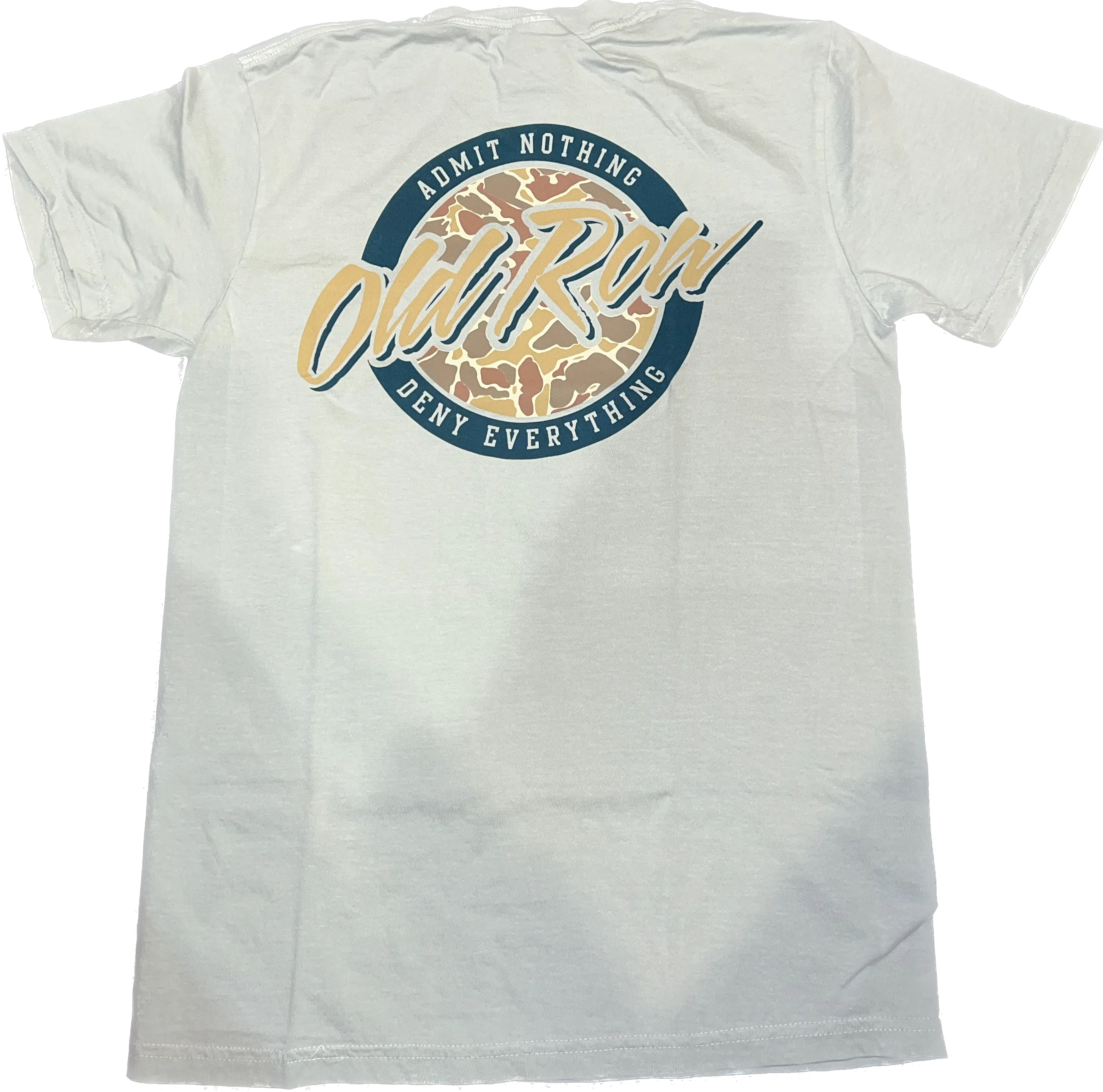 Old Row Outdoors 80's Camo Circle Pocket Tee WROW-2536