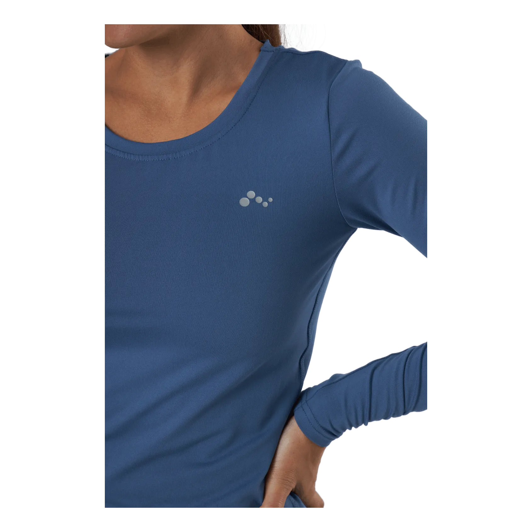 Onpclarisa Ls Training Tee Bijou Blue