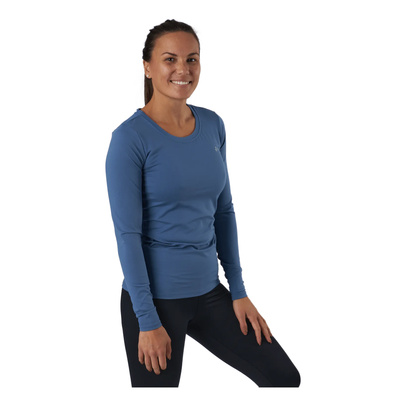 Onpclarisa Ls Training Tee Bijou Blue