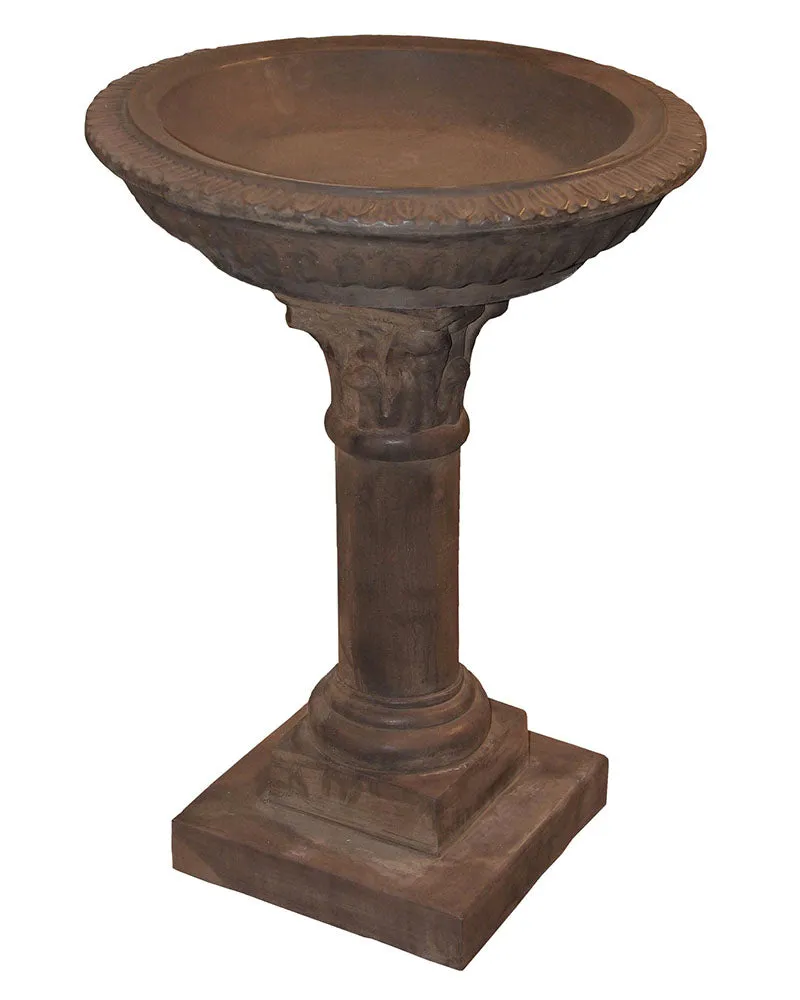 Regency Bird Bath in Cast Stone