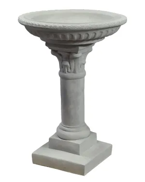 Regency Bird Bath in Cast Stone