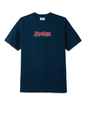 running logo tee - Navy