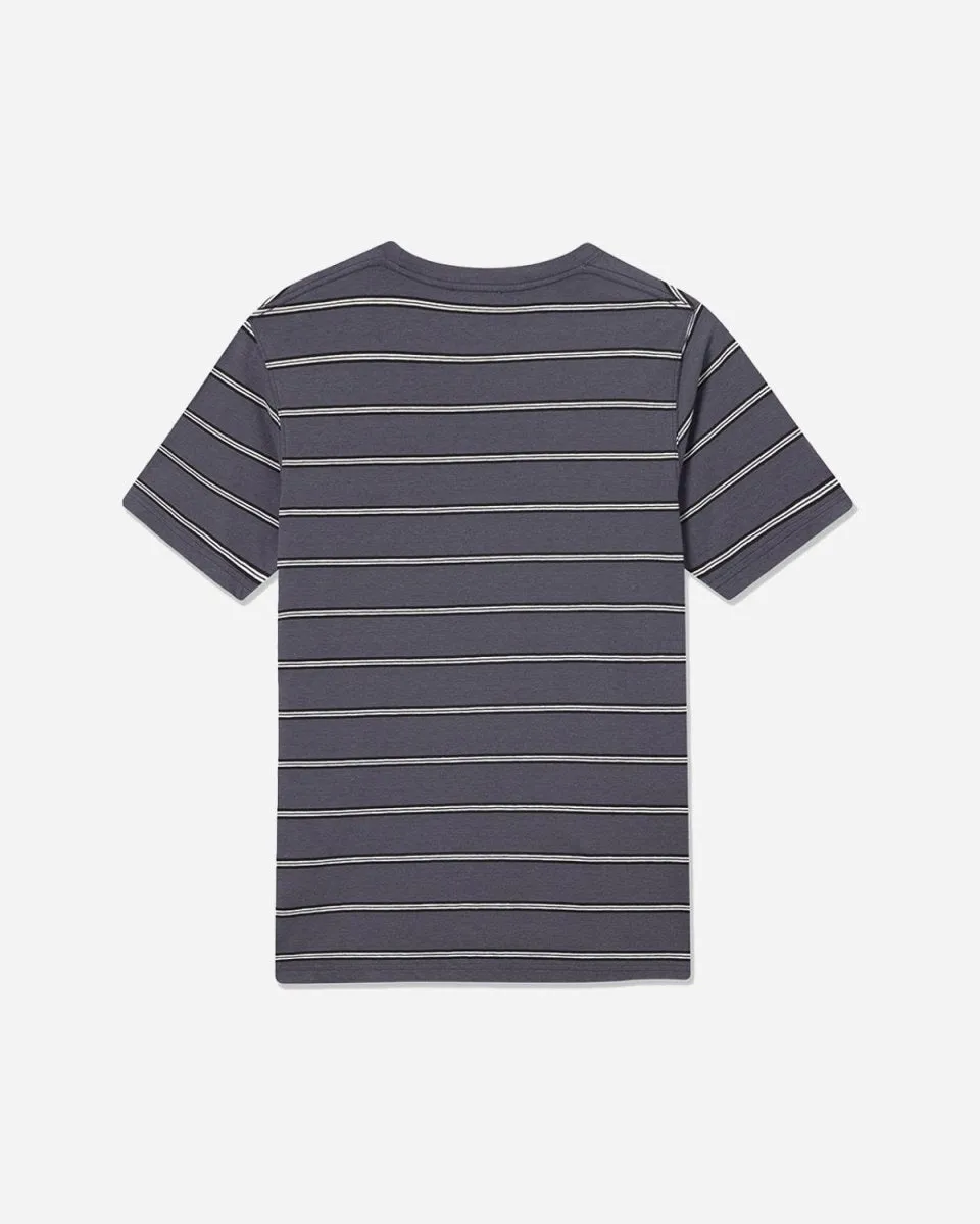 Sami Stripe T-shirt - Dusty Blue Stripes