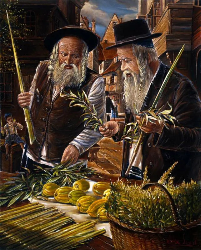 Selecting the Willow, Myrtle and Etrog