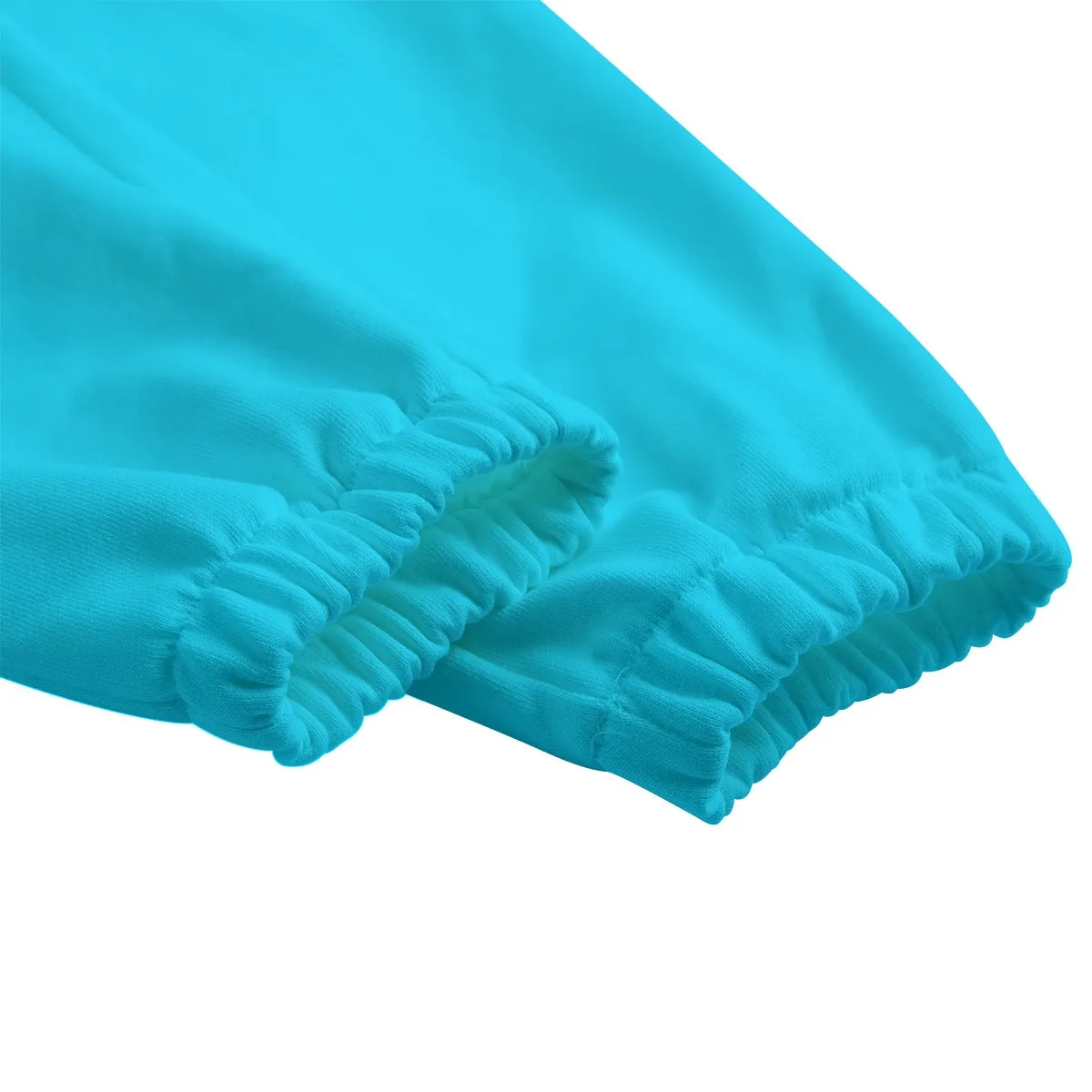 Sixty Eight 93 Logo White Aqua Blue Kid's Sweatpants