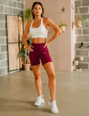 The Flex Shorts in Raspberry