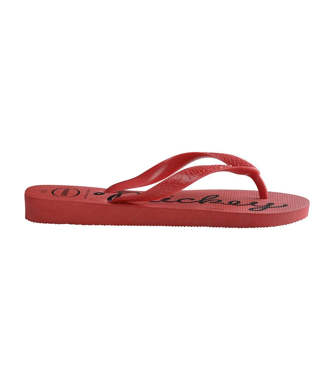 Top Disney Flip Flops Ruby Red