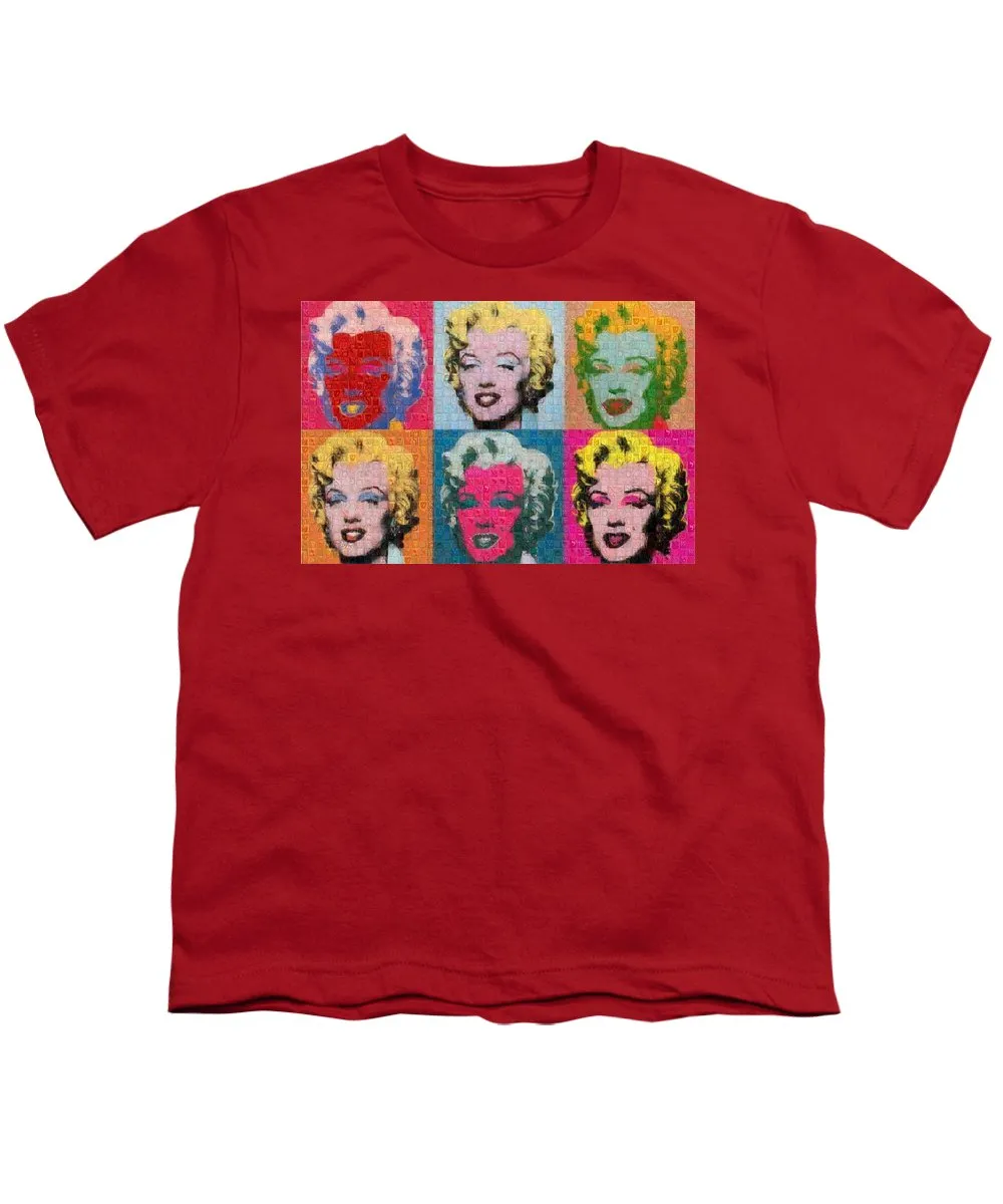 Tribute to Andy Warhol - 2 - Youth T-Shirt
