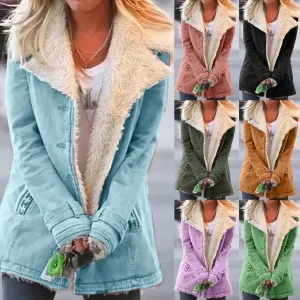 Warm Inverted Fluff Coats